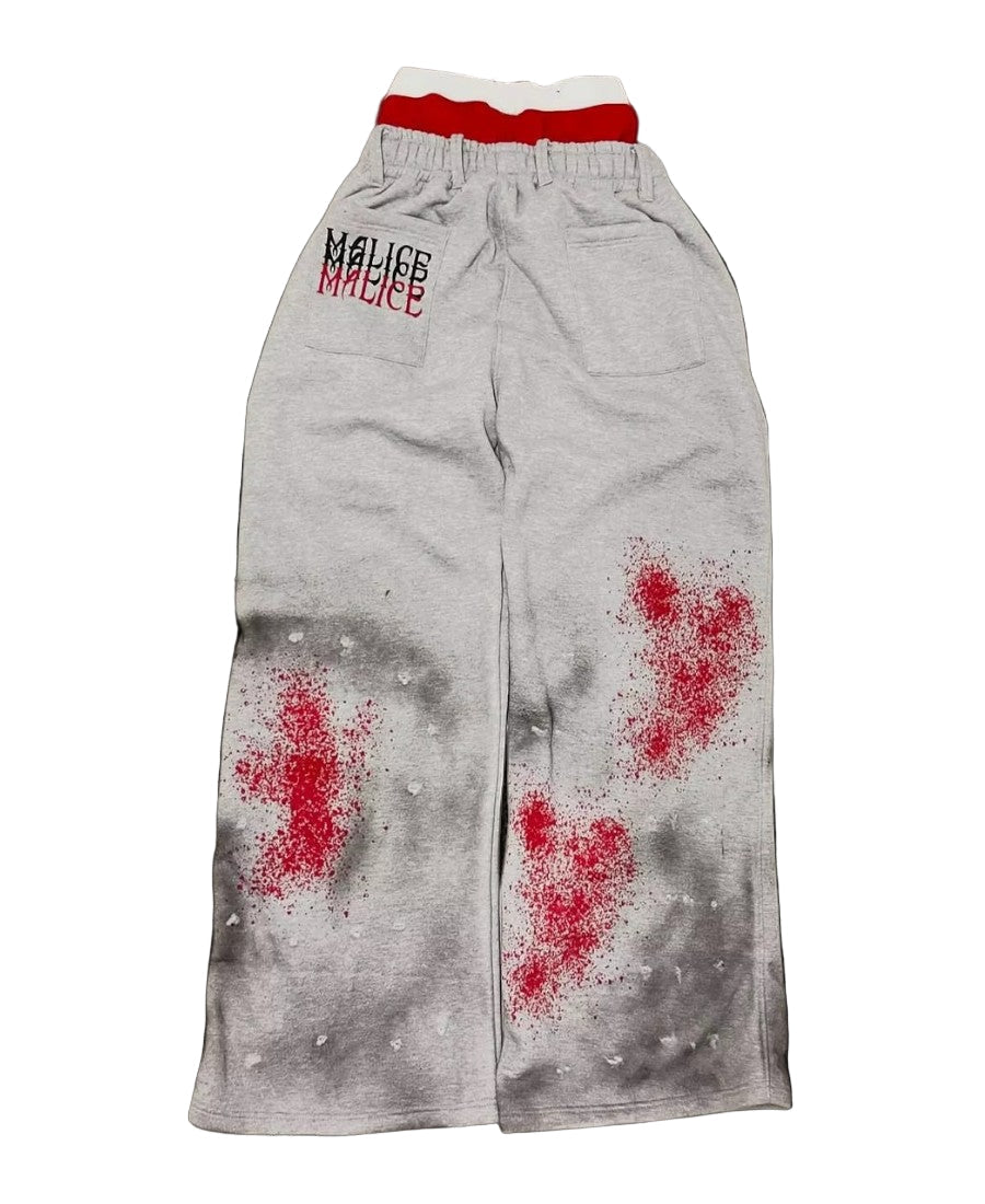 Men's Brushed Fleece Jogger Sweatpants with Zippered Pockets