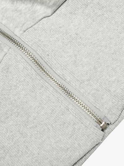 Retro Faux Fur Collar Fleece Hoodie Jacket with Zipper Pockets