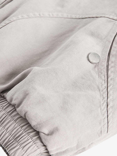 Spliced Fur Hooded Quilted Jacket with Faux Fur Lining