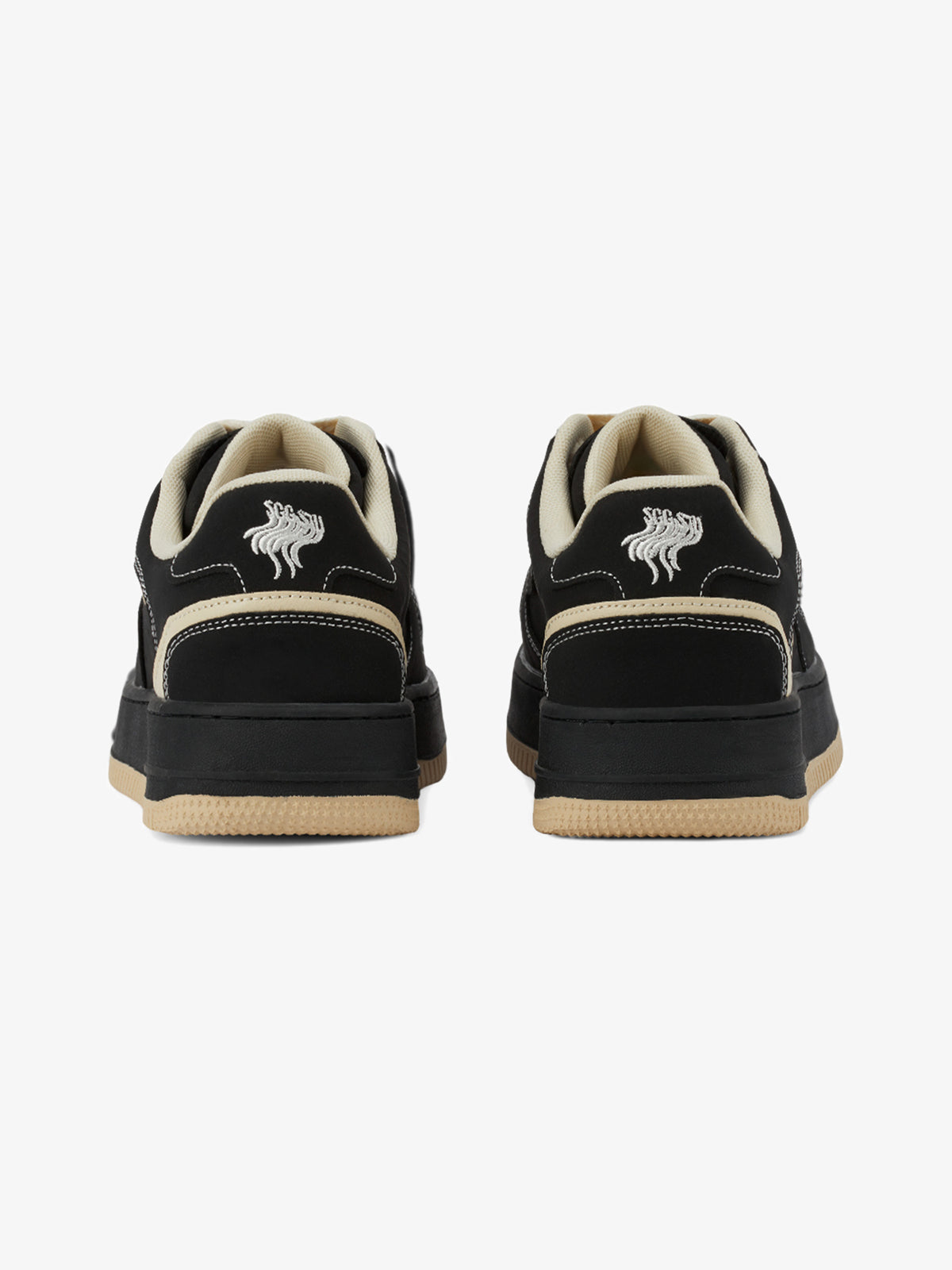 Canvas Skateboard Shoes Unisex Casual Lace-Up Durable Rubber Sole