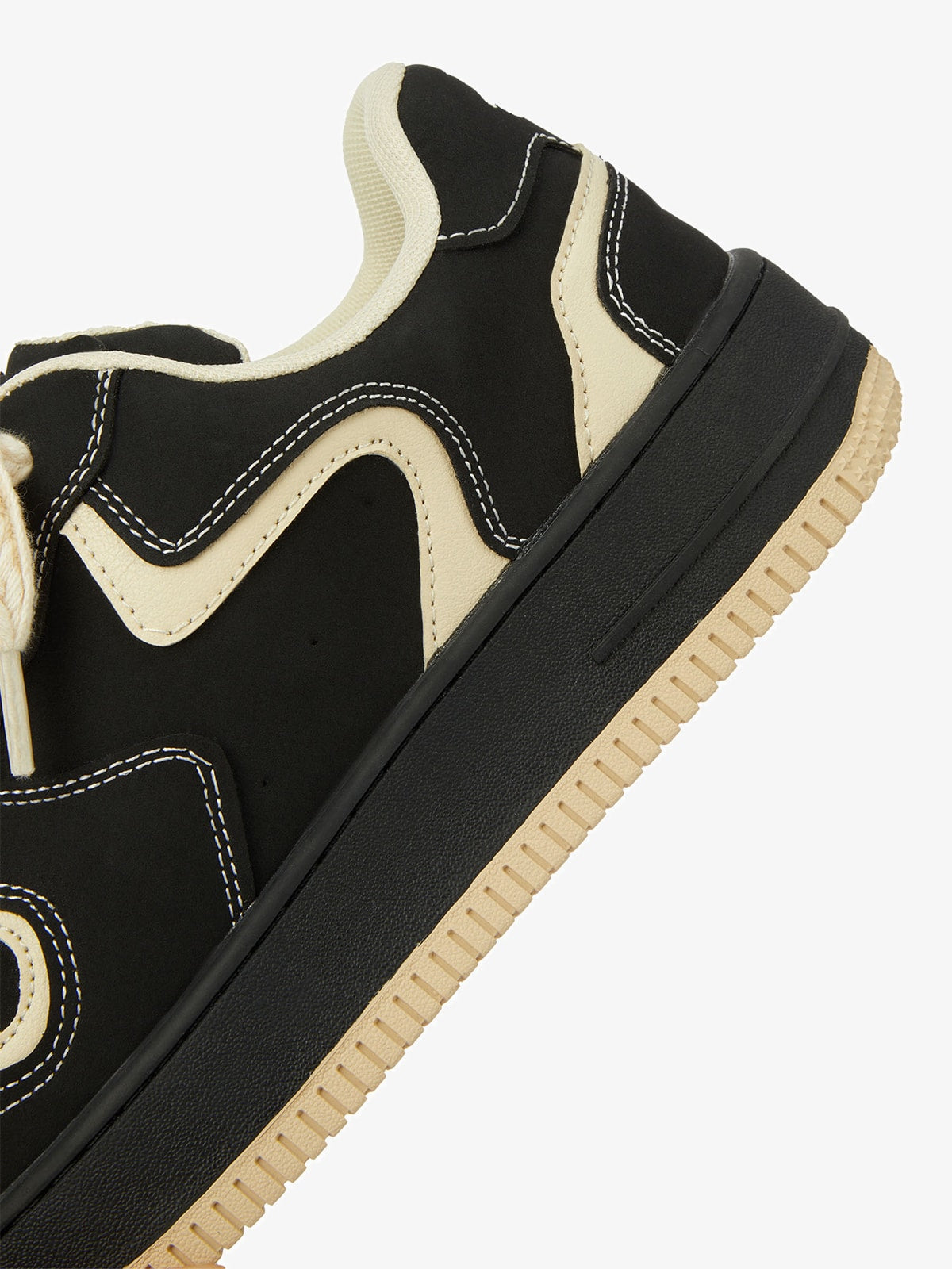 Canvas Skateboard Shoes Unisex Casual Lace-Up Durable Rubber Sole