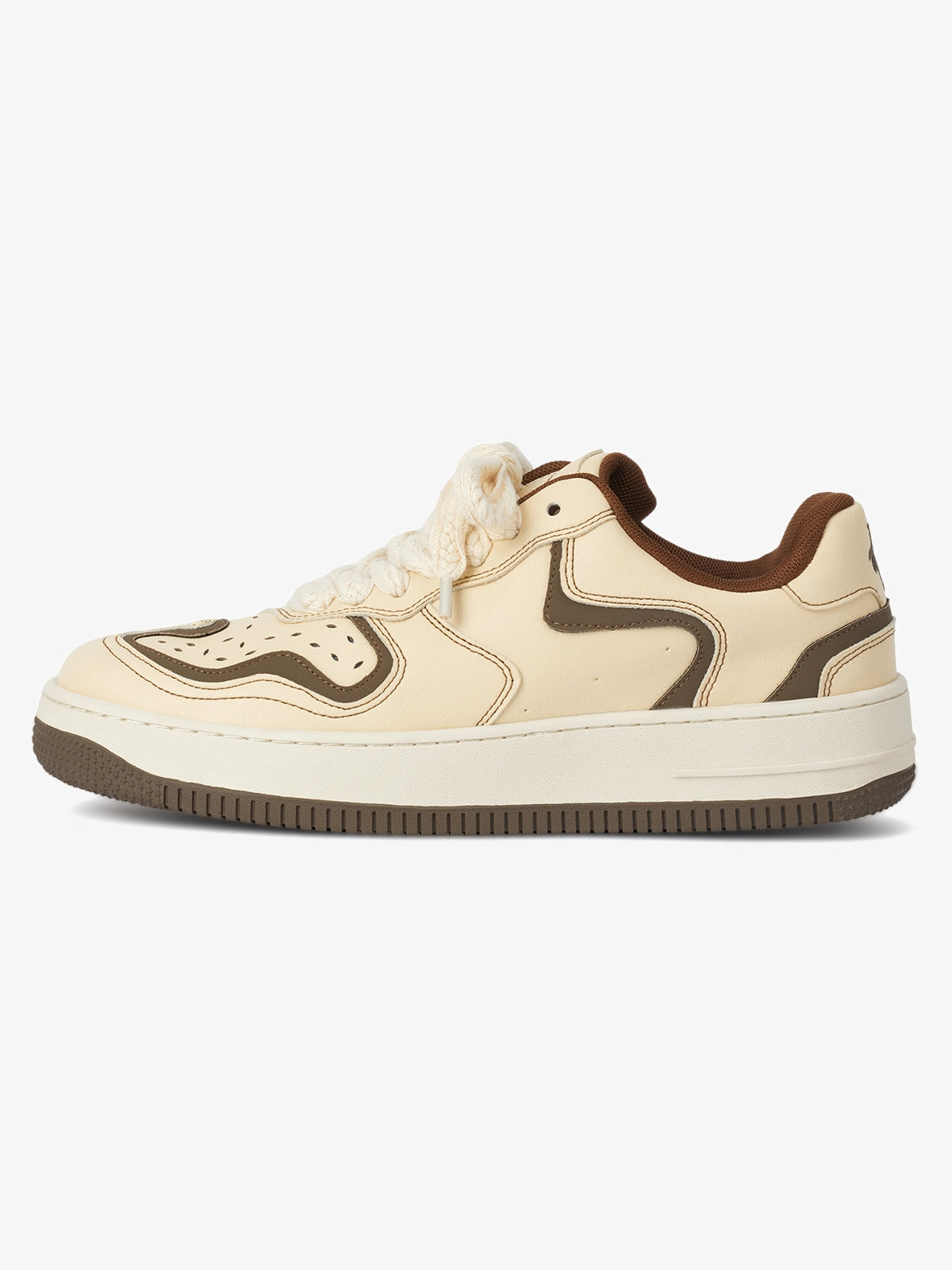 Canvas Skateboard Shoes Unisex Casual Lace-Up Durable Rubber Sole