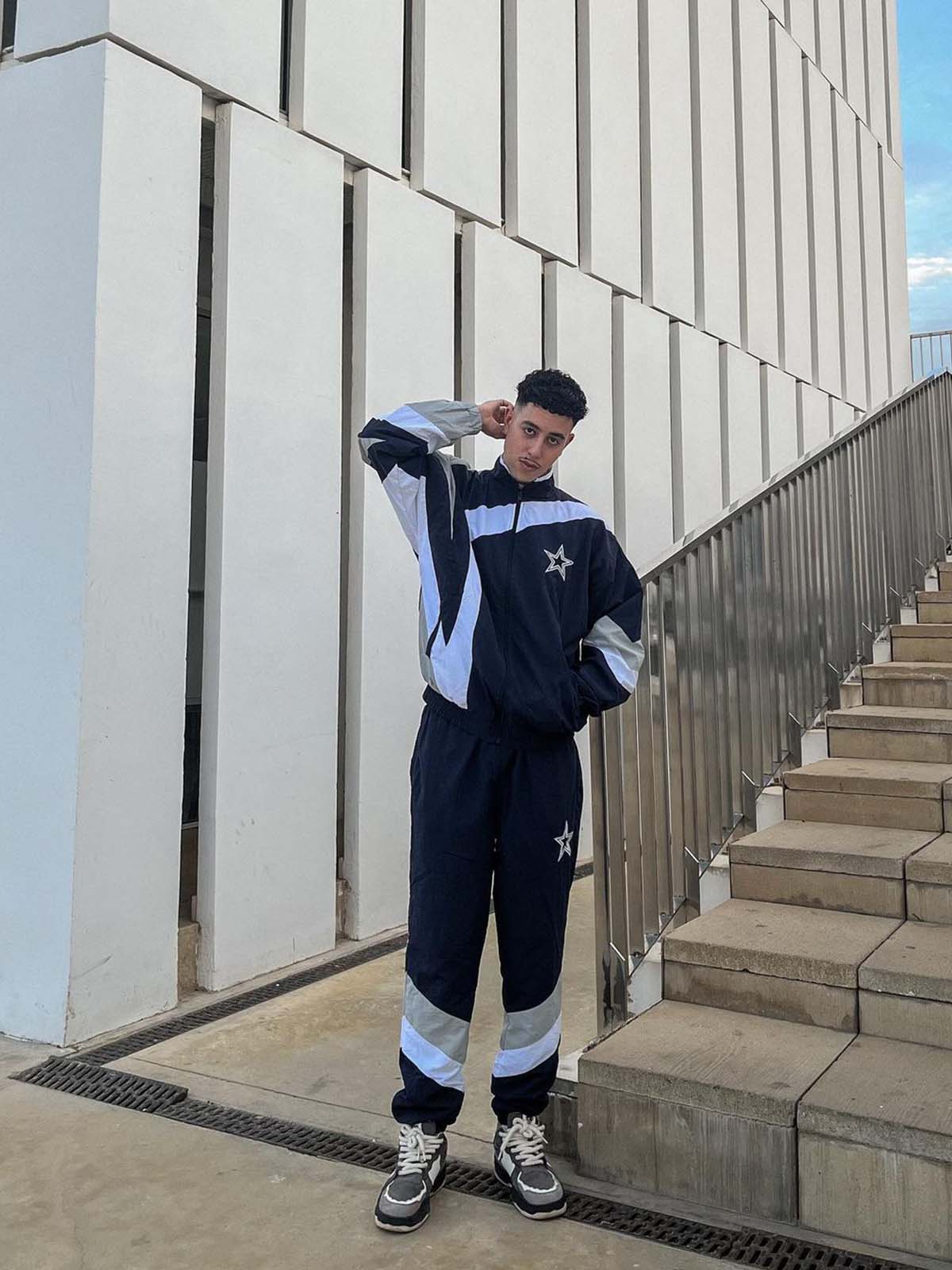 Monochrome Shadowwave Heavy-Duty Camouflage Canvas Street Sneakers with Reflective Laces