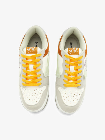 Sunflower Hip-Hop Skate Shoes: Modern Streetwear with Reflective Details and Zipper