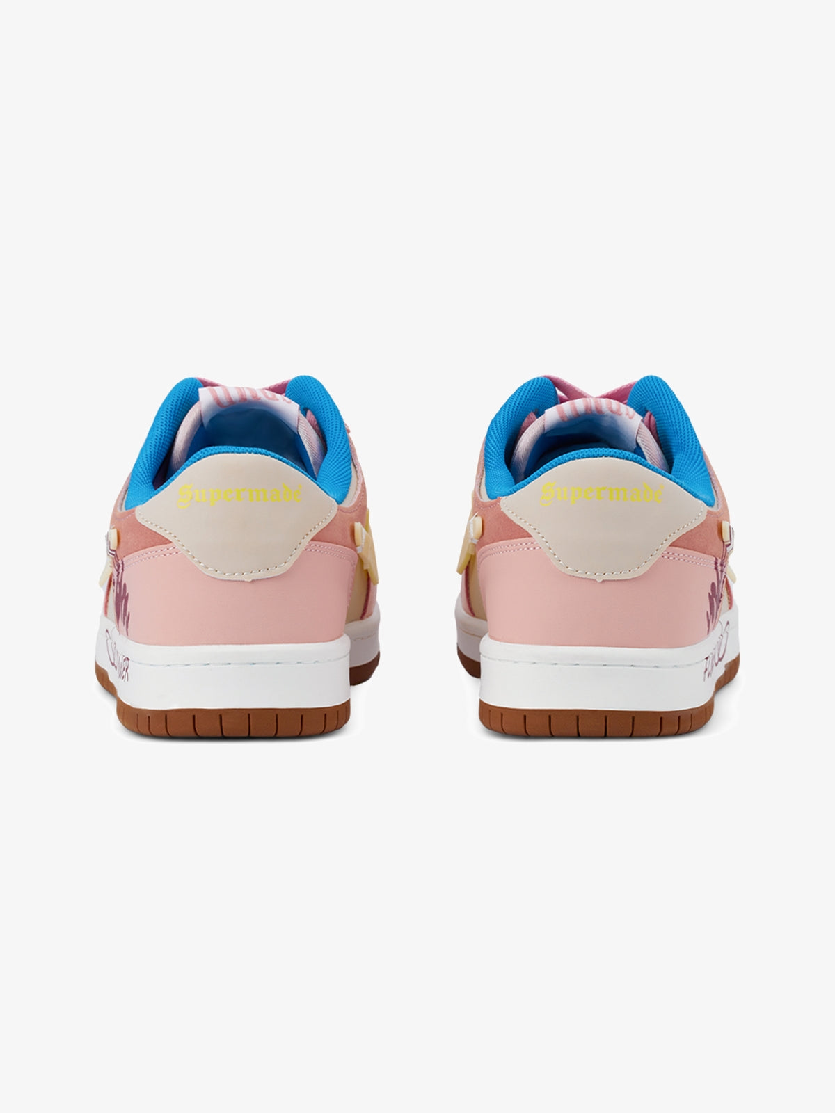 Sunflower Hip-Hop Skate Shoes: Modern Streetwear with Reflective Details and Zipper