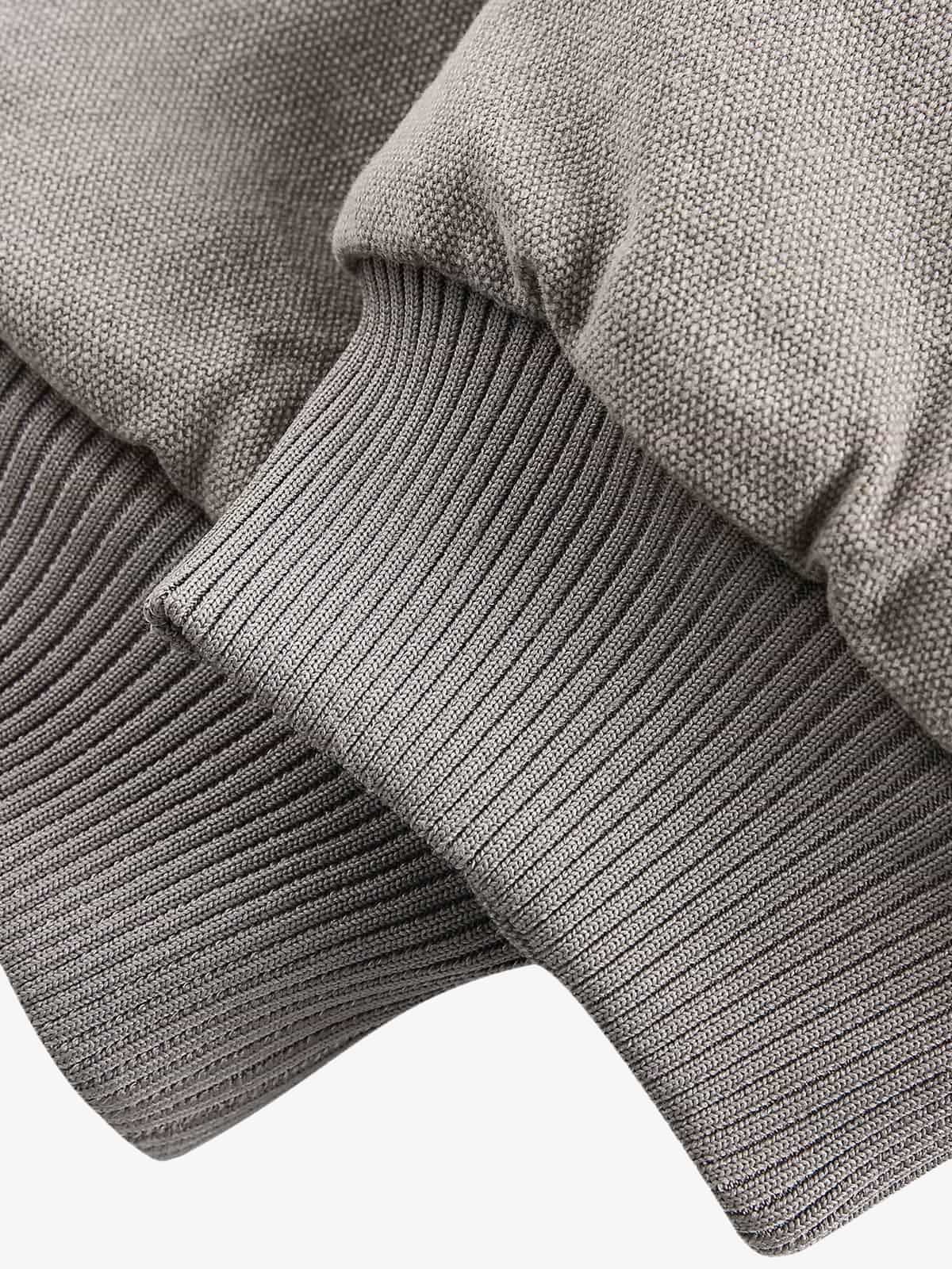 Faux Fur Lined Quilted Hooded Cotton Jacket with Ribbed Cuffs