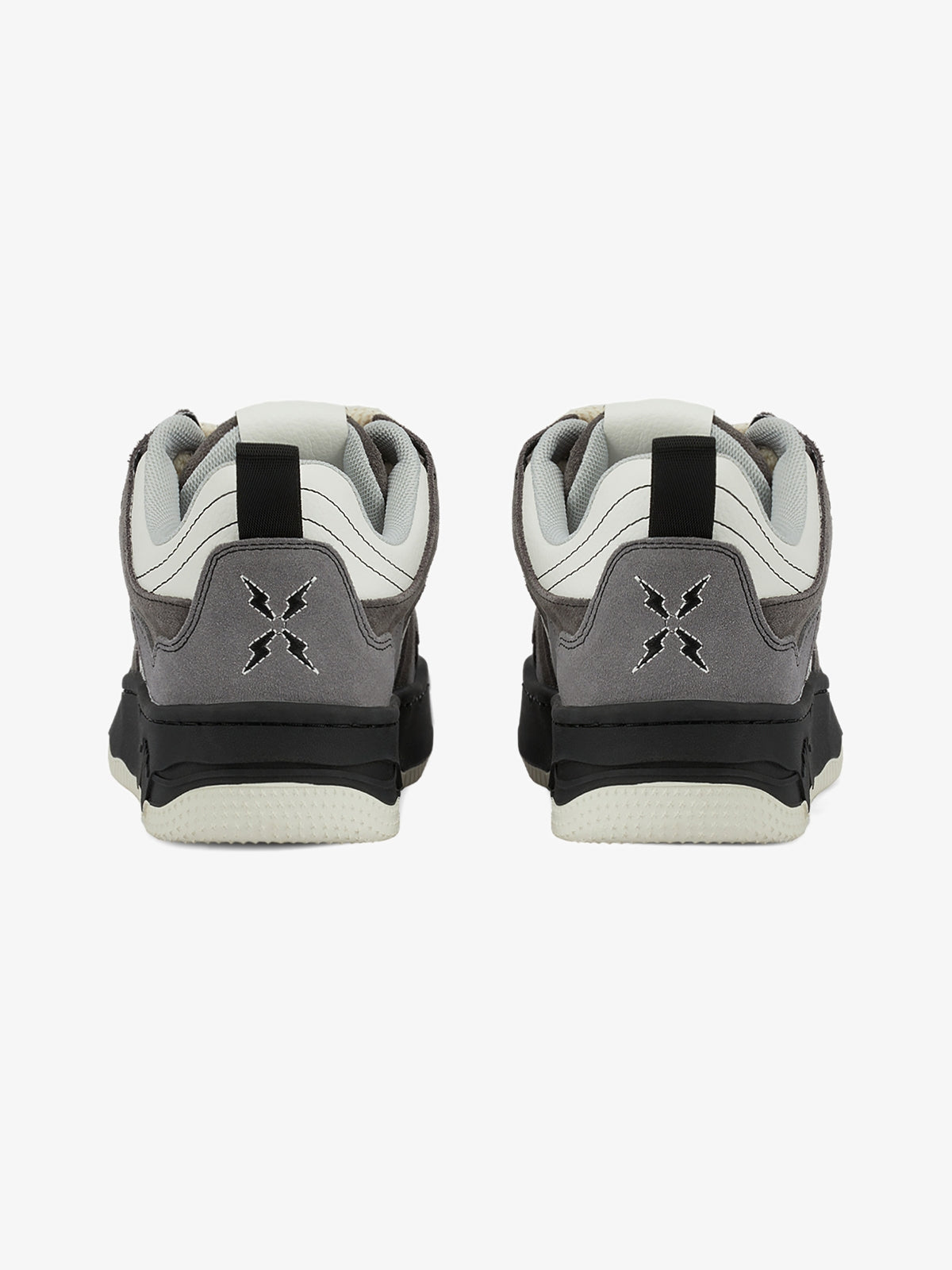 Monochrome Shadowwave Heavy-Duty Camouflage Canvas Street Sneakers with Reflective Laces